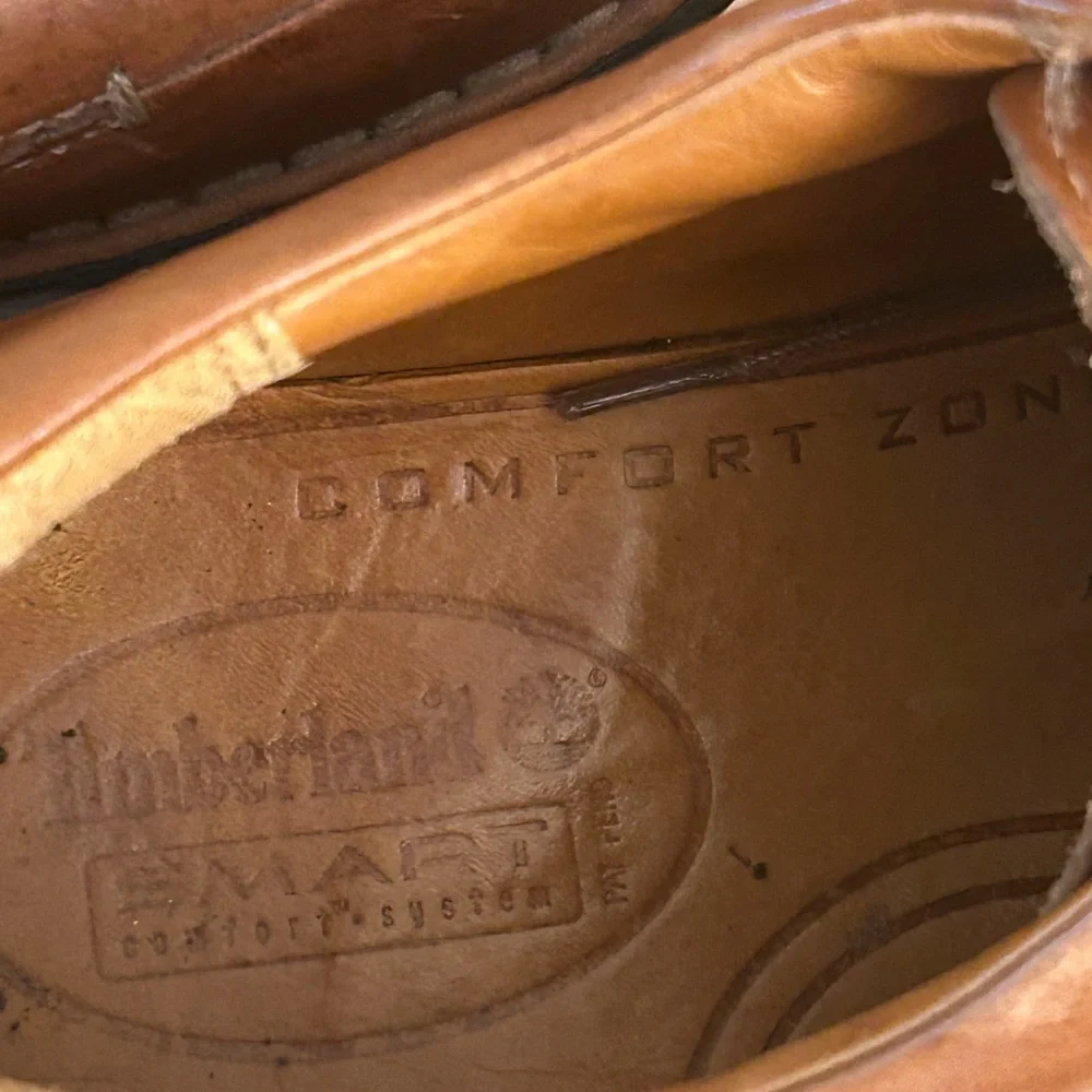 Timberland Smart Comfort Zone  Oxford Men's Brown Genuine Leather Lace-Up Shoes